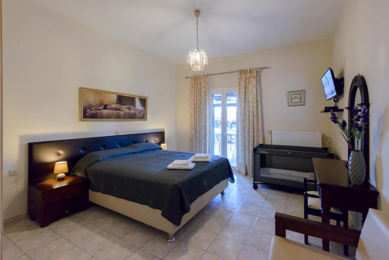 Villa Maxim With Private Pool & Tennis Court Halikounas Exterior photo